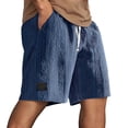 thumbnail image 1 of QHFBli Mens Shorts Casual Summer Beach Shorts Cargo Short Loose Fit with Side Pockets for Vacation, 1 of 5