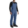 thumbnail image 1 of QHFBli Mens Snow Bibs Waterproof Insulated Overall Winter Warm Thermal Outdoor Snowboarding Ski Snow Pants with Suspenders, 1 of 8