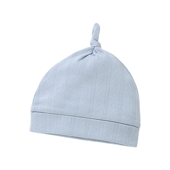 QHFBli Baby Hat Baby Boys Beanie Top Knot Stretchy Hats for Girls Organic Cotton 6-12 Months