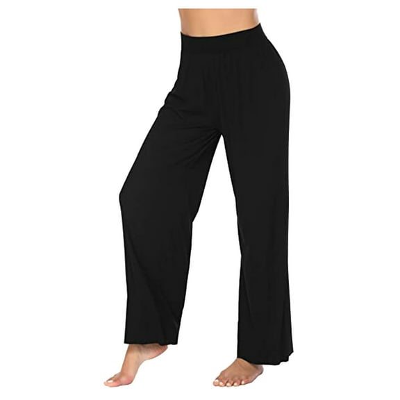 QHFBli Nylon Women's Yoga Pants Legging Women's Comfortable Long Leg Yoga Pants for Casual Wear and Lounging with Wide Fit