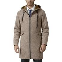 QHFBli Regular Fit Mens Trench Coat Men's Anorak Windbreaker Jacket For Outdoor Adventures Lightweight Durable Raincoat Khaki L