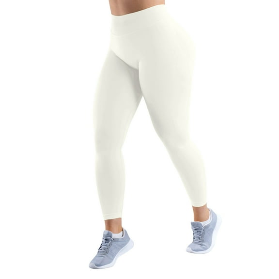 QHFBli Scrunch Lifting Leggings for Women Gym Seamless Workout Leggings Mid Low Waist Tummy Control Yoga Pants