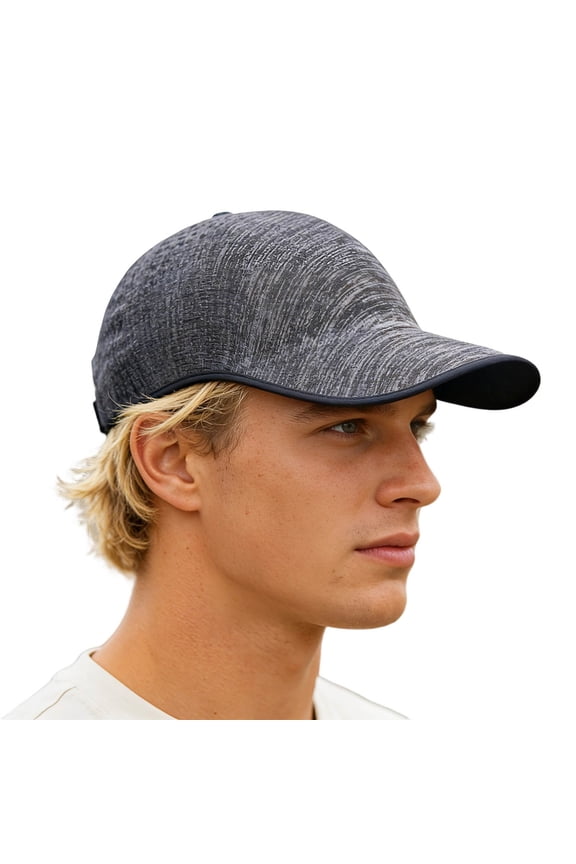Seamless Packable Lightweight Sports Baseball Cap, Breathable Washable & Portable Hat for Travel