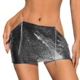 thumbnail image 1 of QHFBli Sparkling Alloy Short Skirt for Women Fashionable Short Dress Party Wear Comfortable Club Dresses, 1 of 4