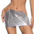 thumbnail image 1 of QHFBli Sparkling Alloy Short Skirt for Women Fashionable Short Dress Party Wear Comfortable Club Dresses, 1 of 6