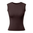 thumbnail image 1 of QHFBli Tank Top for Women with Built in Bra 2216 Summer Slim Sexy Camisole Tops Casual Comfy Yoga Workout Padded Tank Shirts, 1 of 6