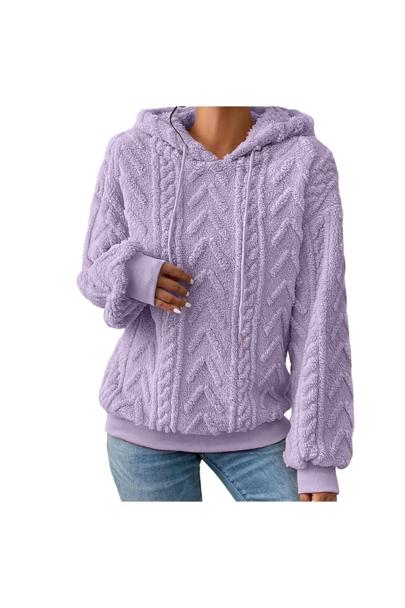 Women's Moisture-Wicking Base Layer Top Women's Off Shoulder Drawstring Hooded Long Sleeve Thermal Underwear Top Cozy Soft Casual Loungewear