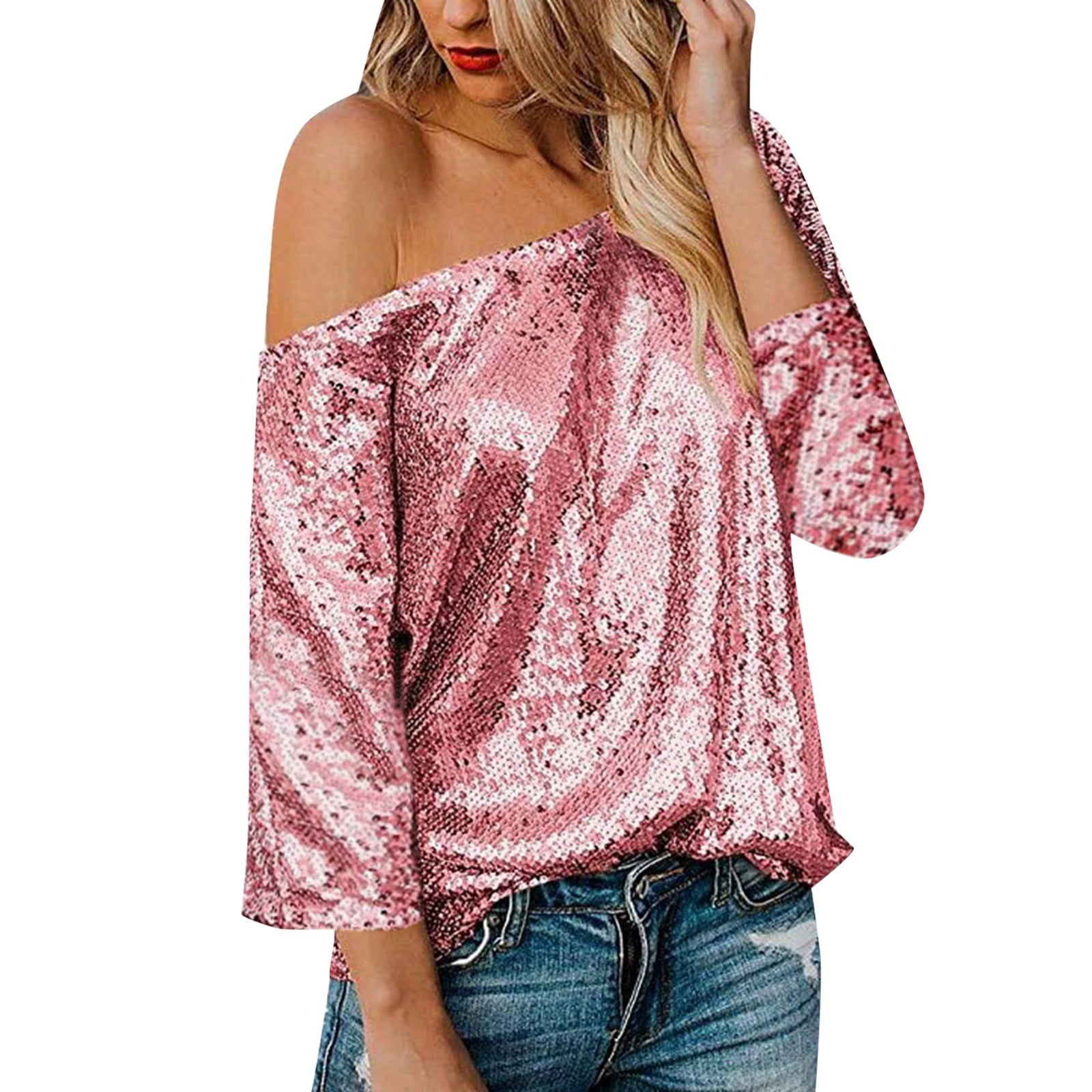 MINTLIMIT Women's Sequin Camisole Top - Sleeveless Sparkle Tank, Adjustable Straps, For Party Club Cocktail