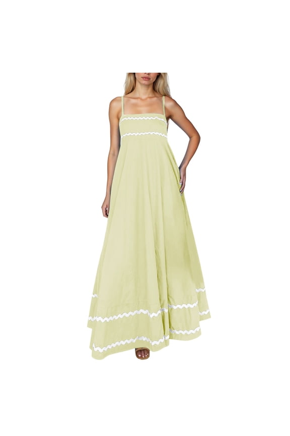 Women's Square Neck Ruffle Mini Dress Drop Waist Corset Short Party Dresses