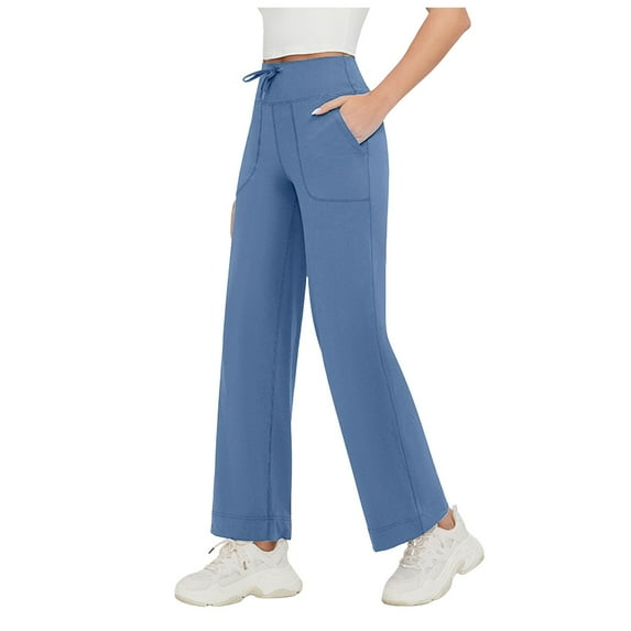 QHFBli Women's Yoga Pants Legging Women Fashion Workout Leggings Athletic Loose Fit Pants for Fitness Sports Running Yoga and Daily