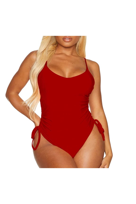 Womens One Piece Bathing Suit Tummy Control Swimsuit