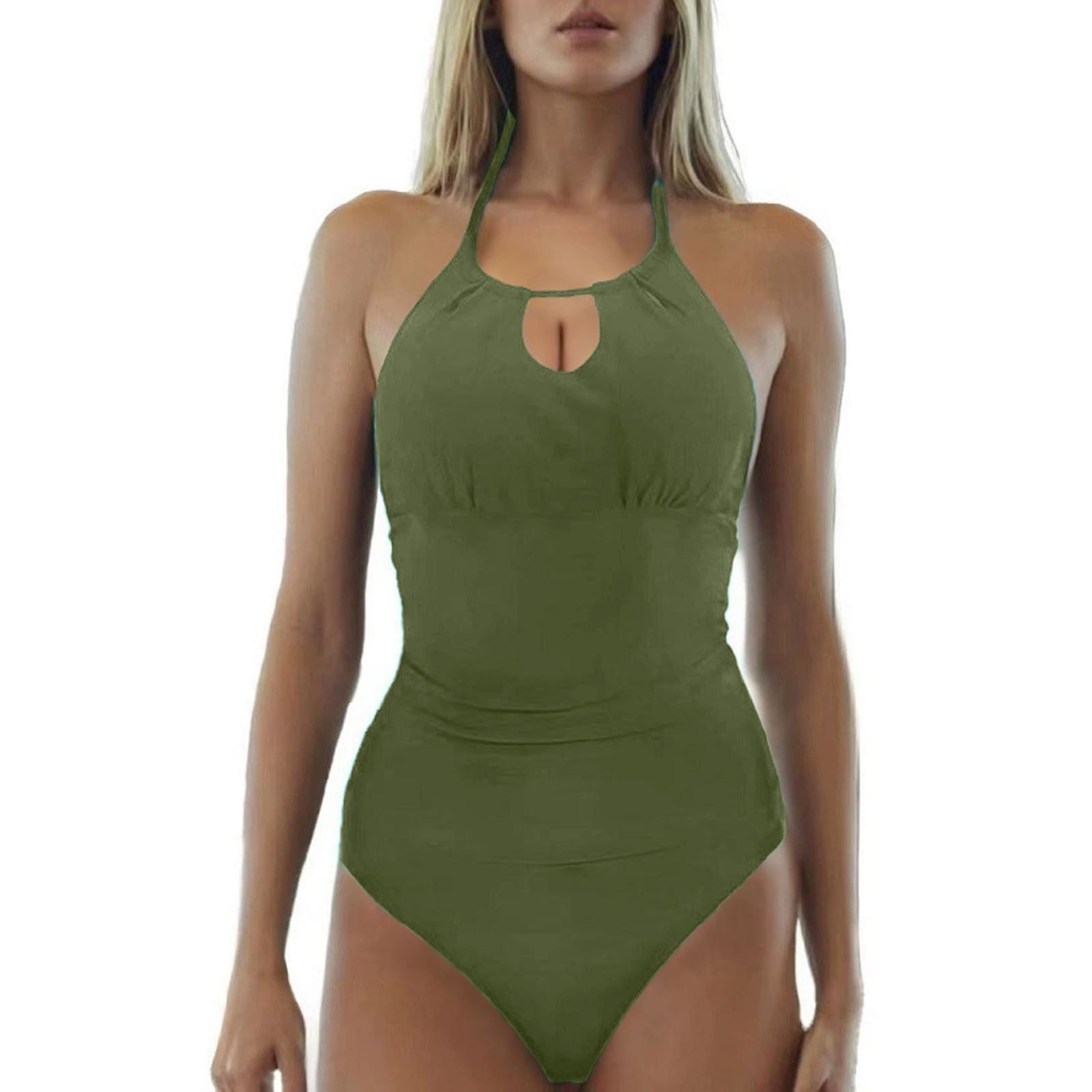 Women's High-Neck Tummy Control One-Piece Swimsuit main image 1
