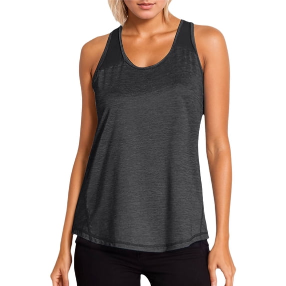 QHFBli Womens Sports Athletic Tank Tops Workout Gym Sleeveless Shirts