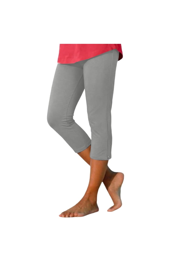 Workout Capri Leggings for Women, Printed Compression Cutout Yoga Pants with Pockets