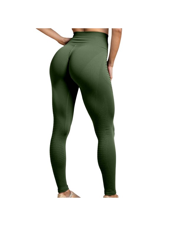 Workout Leggings for Women Yoga Running PantsSeamless Cationic High Waist Toning Cropped Leggings for Workout Running Fitness and Body Shaping