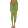 thumbnail image 1 of QHFBli Workout Yoga Pants for Women Legging High Waist Yoga Leggings for Women with Drawstring Flexible Stretch Fabric Ideal Fitness, 1 of 8