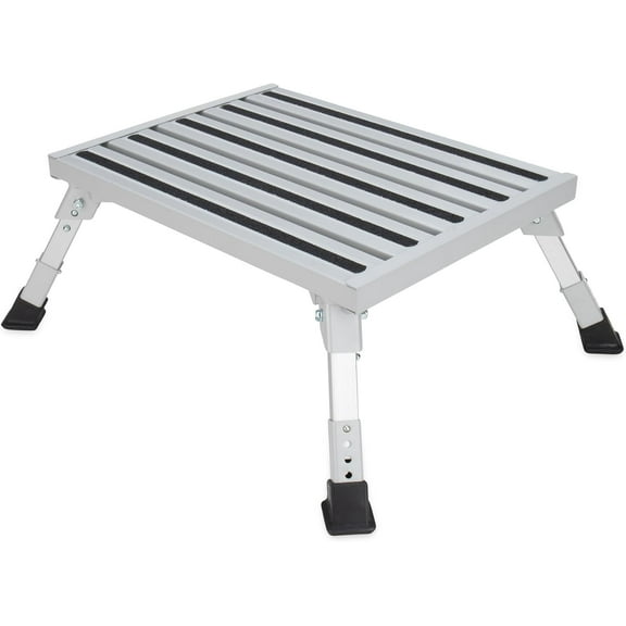 QHTER Adjustable Height RV Step Stool (43676)