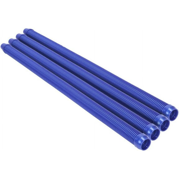 QHTER Pool Vacuum Hose, Perfect Pool Vacuum Extension/Replacement, 4 Section Hoses for Pool/Spa Cleaners(13 Feet)