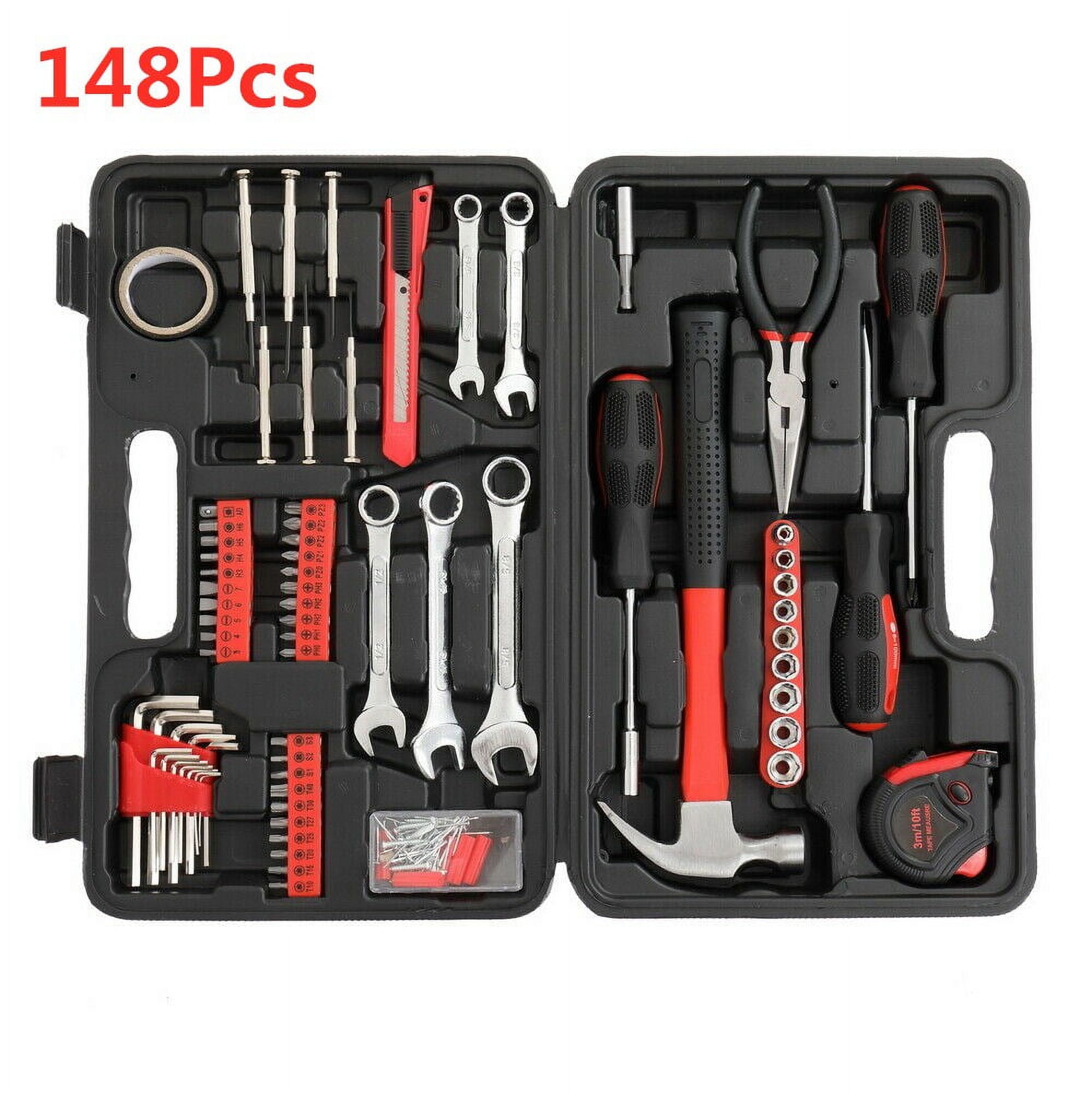 Hyper Tough 160-Piece Toolbox Set for Home and Auto