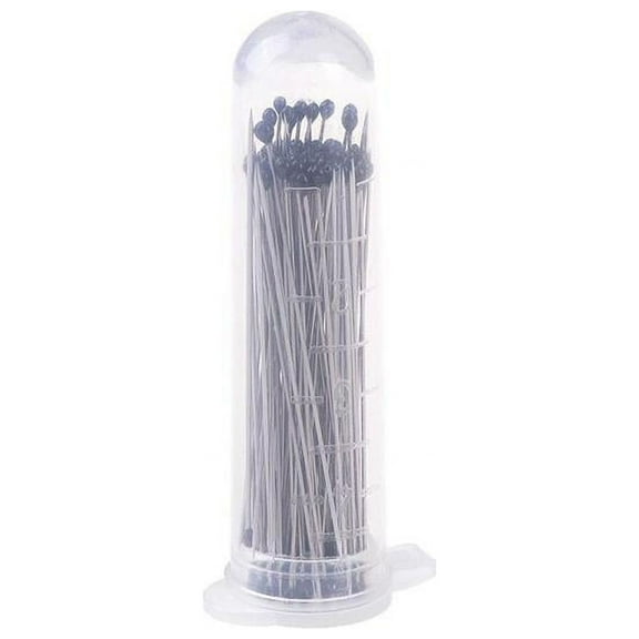 QHUDLV 100-Pack Steel Insect Pins, Specimen Pins for School Lab Entomology, Dissection Tools