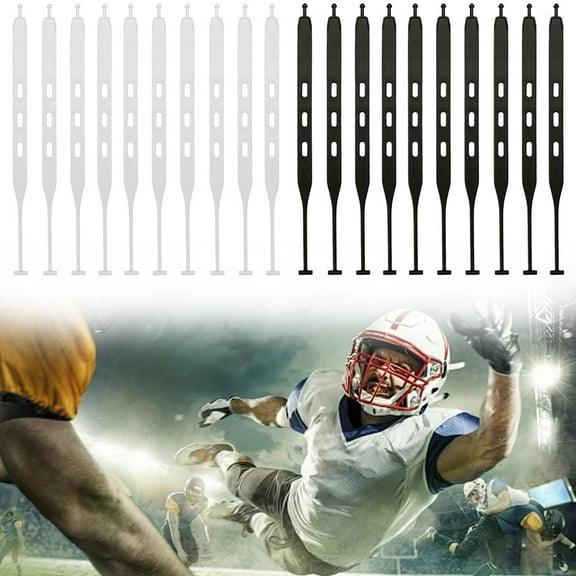 QHUDLV 10pcs Football Mouth Guard Tether Only,Universal Rugby Mouth Guard Replacement Strap Football Mouthguard Tether for Youth Sports Football Boxing Hockey Basketball Rugby MMA