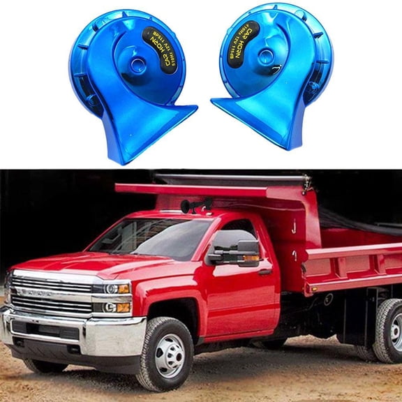 QHUDLV 12V Super Loud Car Horn,420DB Snail Horn,Electric Horn for Motorcycle, Truck, Boat