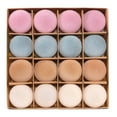 thumbnail image 1 of QHUDLV 16 Pcs Velvet Christmas Ornaments, Large Flocked Baubles for Hanging Tree Decorations, 1 of 9