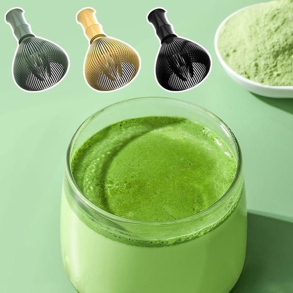 QHUDLV 1PC ABS Matcha Whisk Chasen Brush Tools for Matcha Green Tea Powder Reusable Whisk Tea Powder I7O9 Br Whisk Ceremony with
