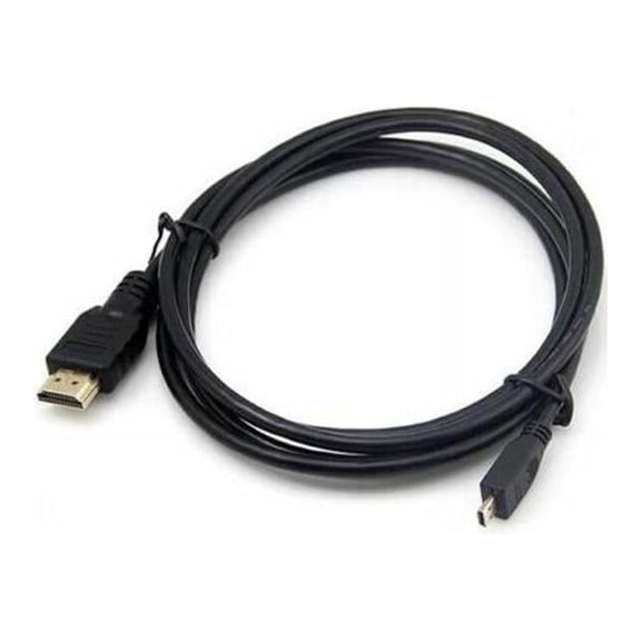 QHUDLV 1m Micro-HDMI To HDMI 1080p Wire Cables TV AV Adapter Tablets Phones Mobil