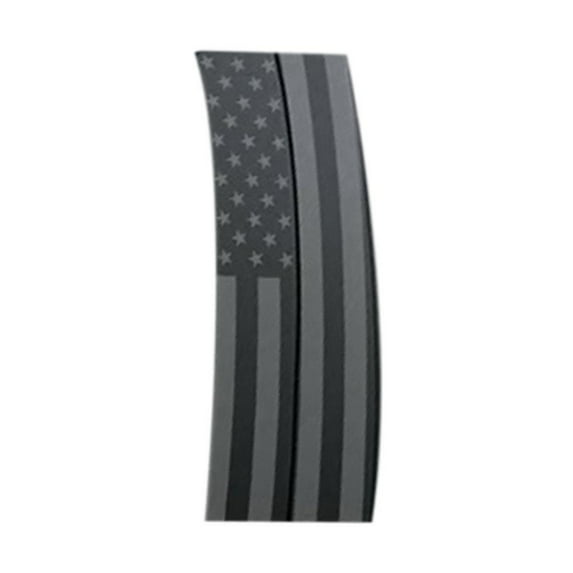 QHUDLV 2-Pack B Pillar Sticker Decals, Waterproof American Flag Vinyl Wrap for Car Side Door Trim
