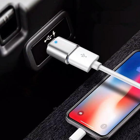 QHUDLV 3PCS USB-C to USB 3.0 Adapter,OTG Data Converter for Phone, Tablet, and Computer Use
