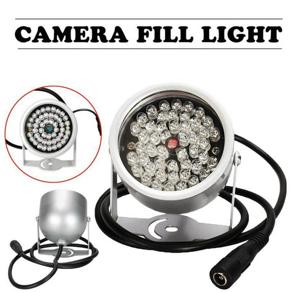 QHUDLV 48-LED Illuminator Infrared IR LED Light Night Vision Camera Fill For CCTV