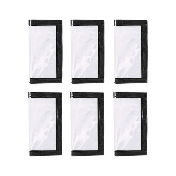 QHUDLV 6/12Pcs Fishing Lure Wraps 2 Sizes, Clear PVC Lure PVC Fishing Puncture Storage Bait Resistant Covers Bait