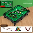 QHUDLV 69102 Small Pool Table A (Color Box) Simulation Children'S