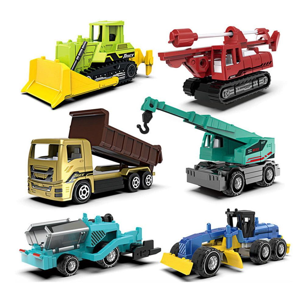 4Pcs Engineering Truck Toy main image 1