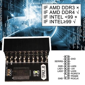 QHUDLV ASUS TPML R2.0 Compatible Module,Trusted Platform Security,Easy Install