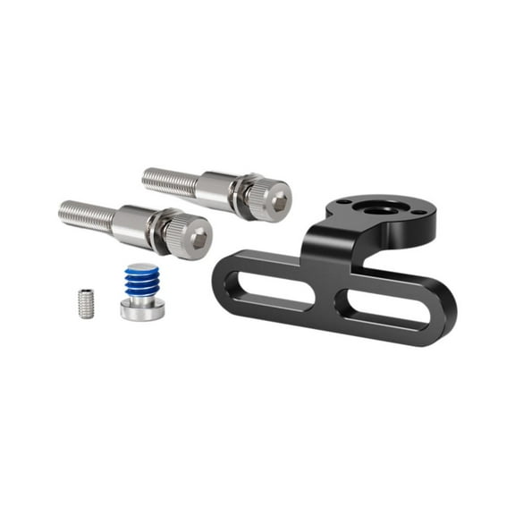 QHUDLV Aluminum Bicycle Action Camera Stand, Stable Mount for GoPro Insta360 Osmo