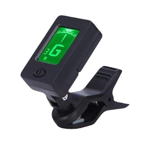 QHUDLV BBASILIYSD Guitar Tuner, Portable Clip-on LED Screen String Instruments Tuner, for Guitar, Ukulele, Violin, Bass
