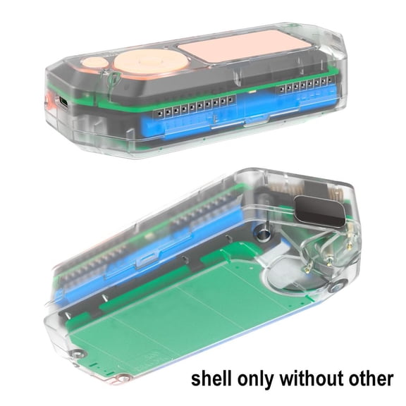 QHUDLV BROJAQ Shell for Flipper Zero,3D Printed Protective Fuel Injection Modified Case