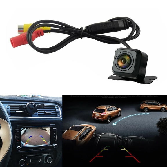 QHUDLV Backup Camera,Rear View Parking Assist,170 Wide Angle Night Vision