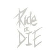 thumbnail image 1 of QHUDLV Bike Frame Sticker Ride Or Die Tube Sticker Bicycle Decals Decorative, 1 of 9