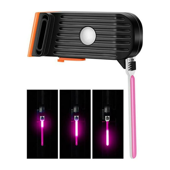 QHUDLV Bike Tail Light, USB Rechargeable LED Bicycle Lights Set, Cycling Safety Reflector Accessories for Cycling Night Riding Warning Road Busy Roads