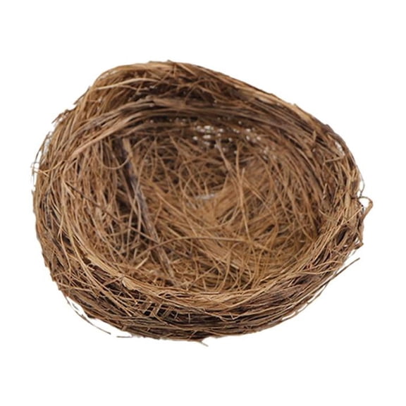 QHUDLV Bird Nest, Rattan Vine Craft, Easter Handmade Decor