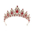 thumbnail image 1 of QHUDLV Crystal Tiara Crown Wedding Tiara for Women, Girls Bridal Headband Rhinestone Queen Crown Rhinestone Tiara Crowns Crystal Princess Headpieces for Wedding Prom Birthday Party, 1 of 5