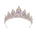 thumbnail image 1 of QHUDLV Crystal Tiara Crown Wedding Tiara for Women, Girls Bridal Headband Rhinestone Queen Crown Rhinestone Tiara Crowns Crystal Princess Headpieces for Wedding Prom Birthday Party, 1 of 9