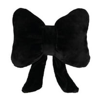 QHUDLV Bow Throw Pillow,Plush Ribbon Cushion,Sofa Bed Decor