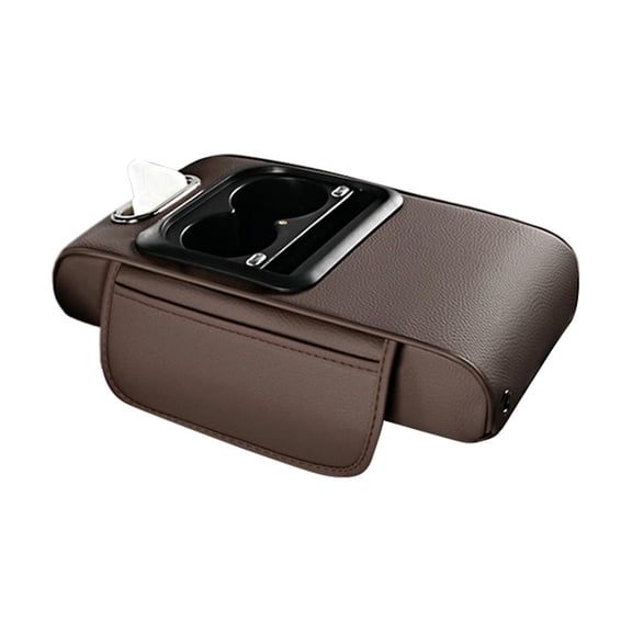 QHUDLV Car Armrest Box Organizer, Multi-Function Cup Holder Tissue Phone Storage for Vehicle Console