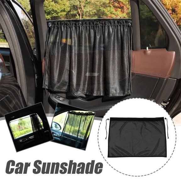 QHUDLV Car UV Side Window Sunshades,Front and Rear Windshield Blocker,Retractable Sun Block Curtains