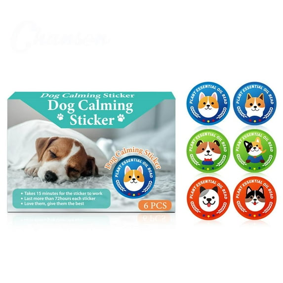 QHUDLV Cat & Dog Calming Sticker, Pheromone Facial Beads for Calming Cats and Dogs