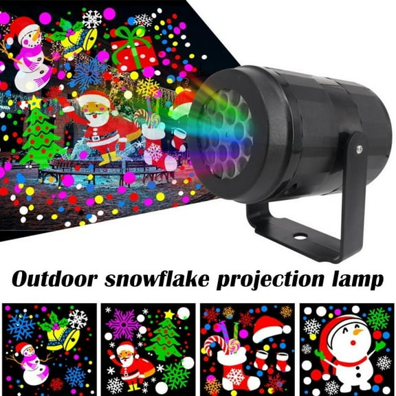 QHUDLV Christmas Projector LED Moving Light,Outdoor Landscape Holiday Decoration for Yard and Patio